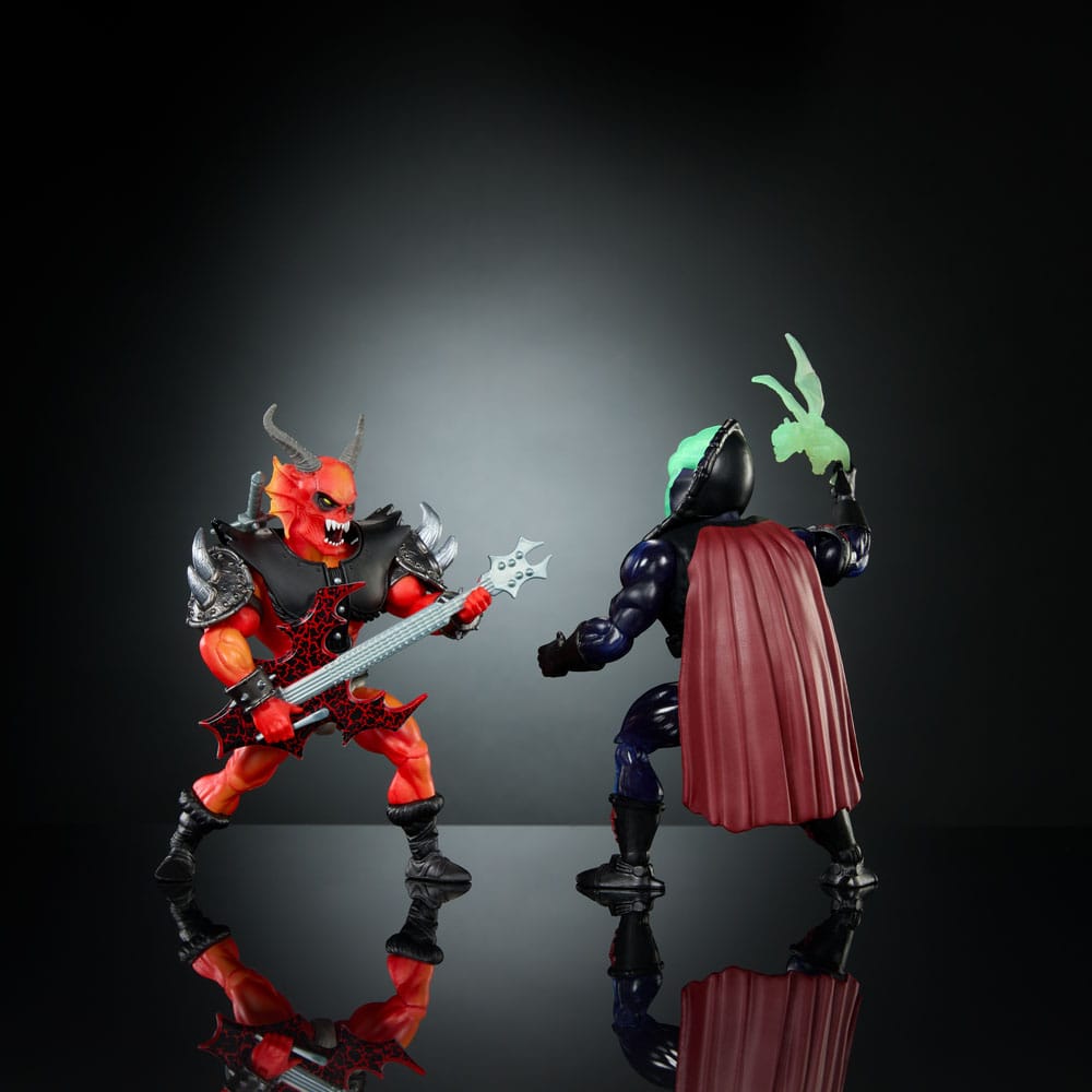 Masters of the Universe x Stranger Things Origins actiefiguur 2-pack Hordak & Hellfire-Man 14 cm