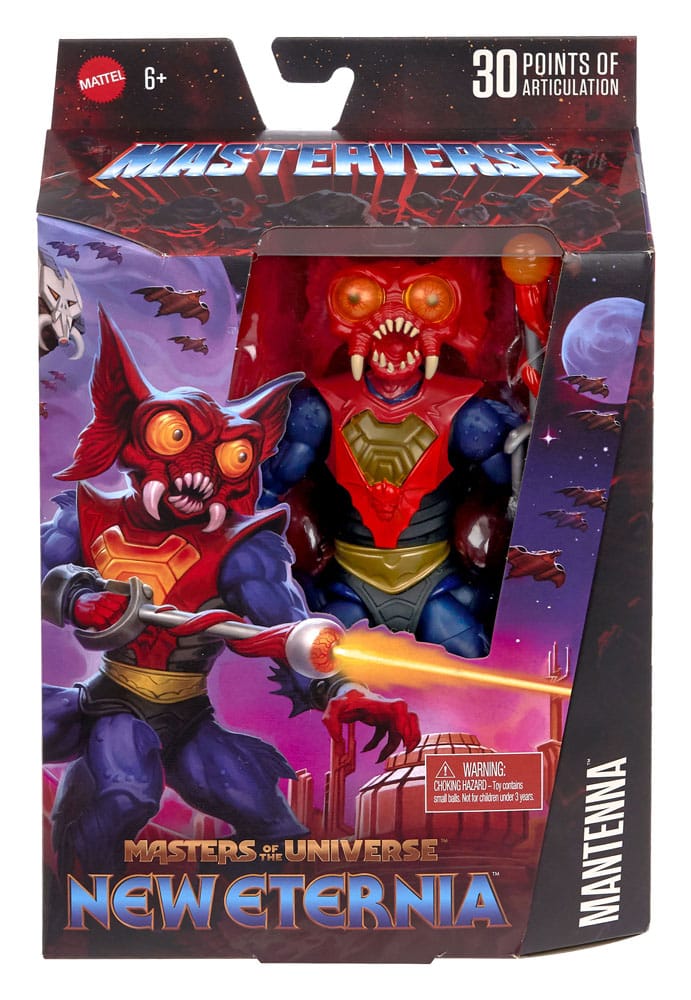Masters of the Universe: Nieuwe Eternia Masterverse-actiefiguur Mantenna 18 cm