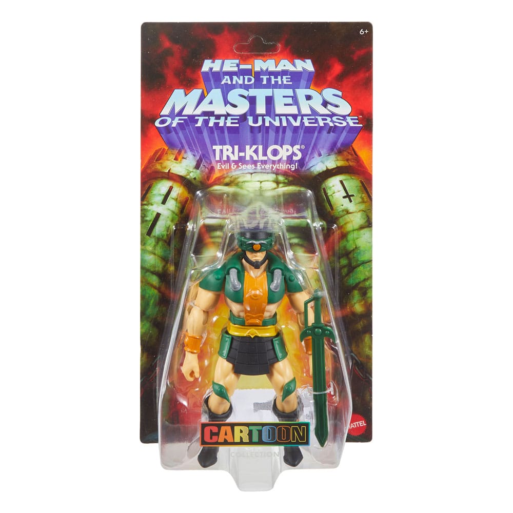 Masters of the Universe Origins actiefiguur cartooncollectie: Tri-Klops 14 cm