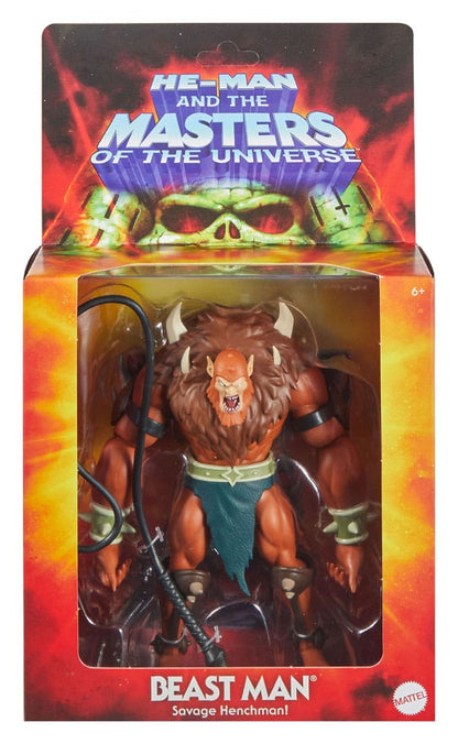 Masters of the Universe Origins Deluxe actiefiguur Beast Man 14 cm