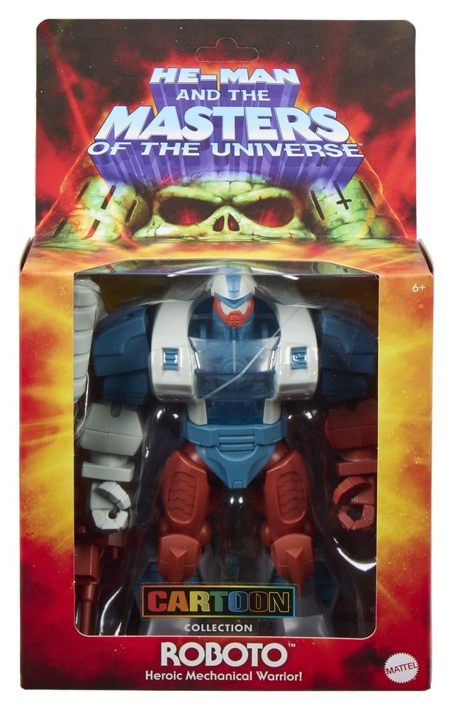 Masters of the Universe Origins Deluxe actiefiguur cartooncollectie: Roboto 14 cm