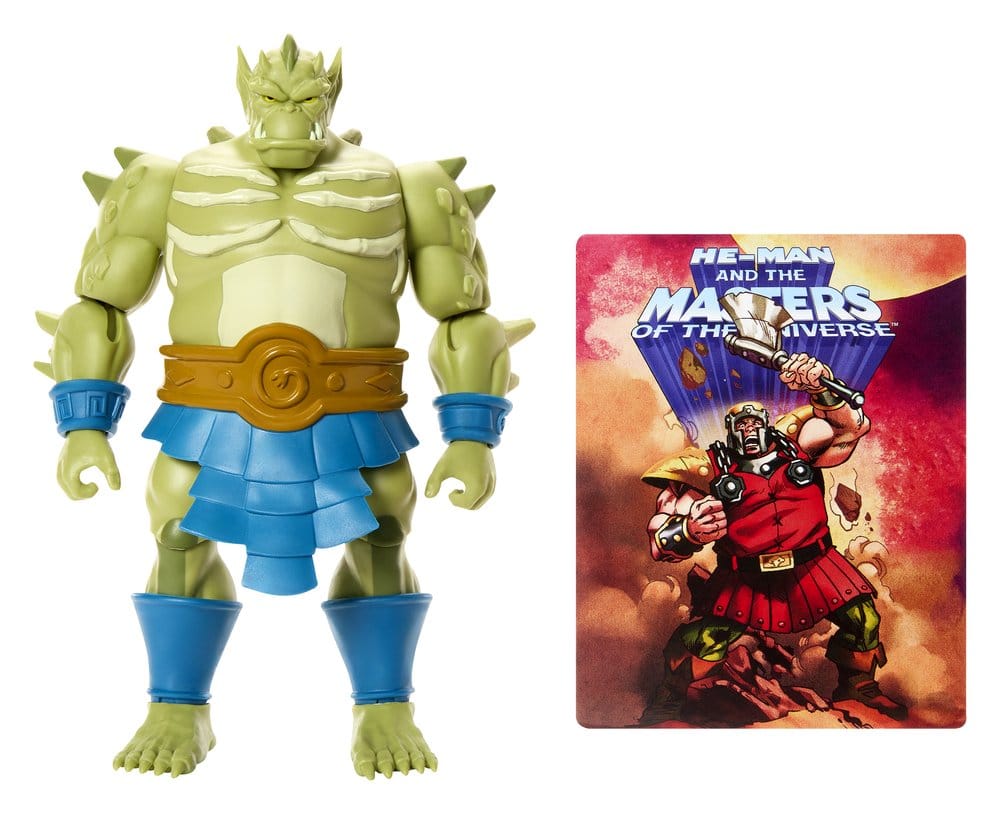 Masters of the Universe Origins Deluxe actiefiguur cartooncollectie: Whiplash 14 cm