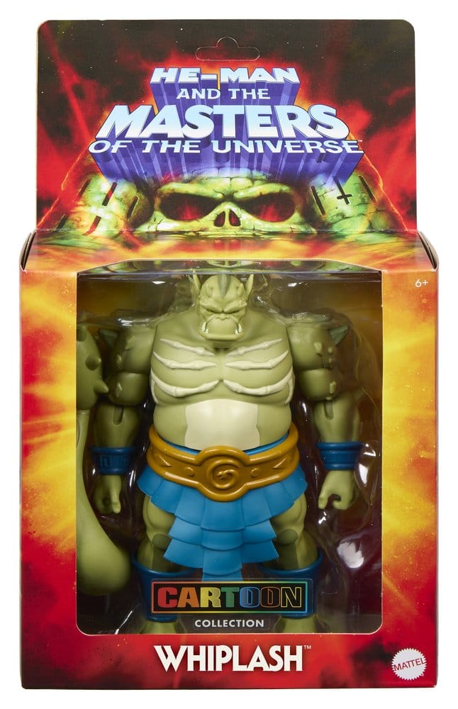 Masters of the Universe Origins Deluxe actiefiguur cartooncollectie: Whiplash 14 cm