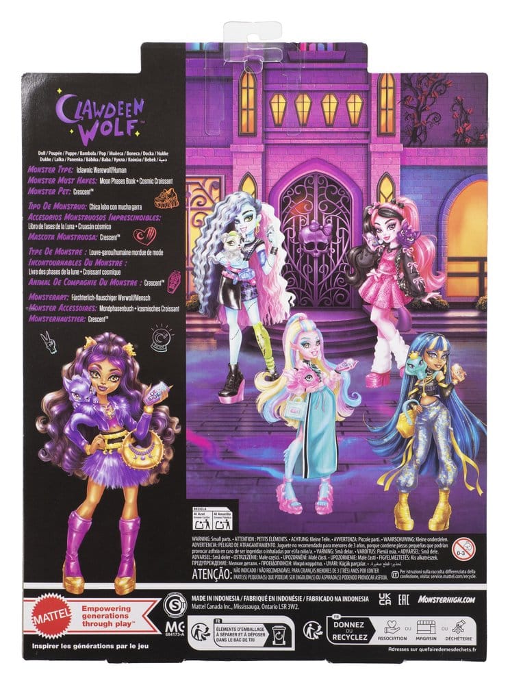 Monster High pop Clawdeen Wolf
