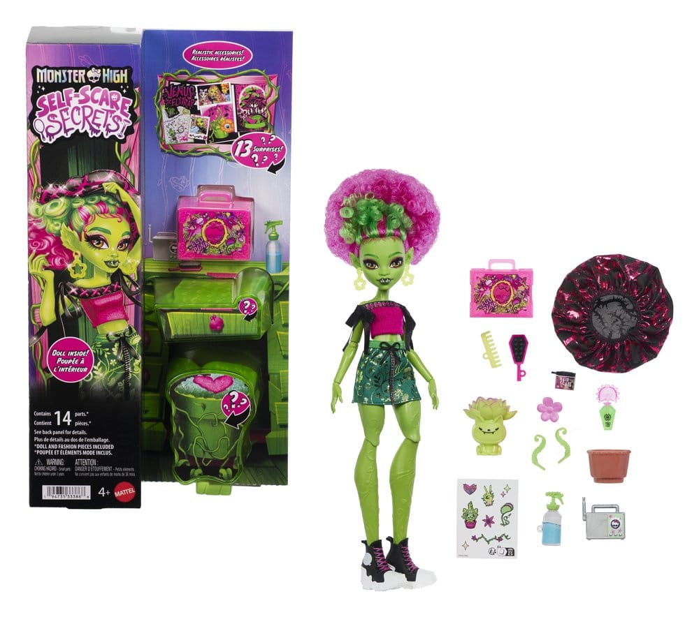 Monster High-pop met zelfangstgeheimen Venus McFlytrap