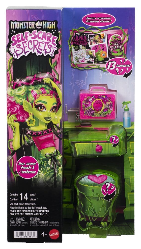 Monster High-pop met zelfangstgeheimen Venus McFlytrap
