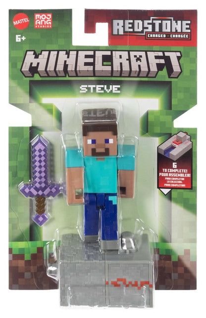 Minecraft Actiefiguur Steve 8 cm