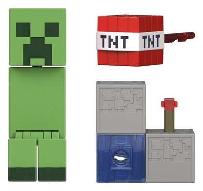 Minecraft Actiefiguur Creeper 8 cm