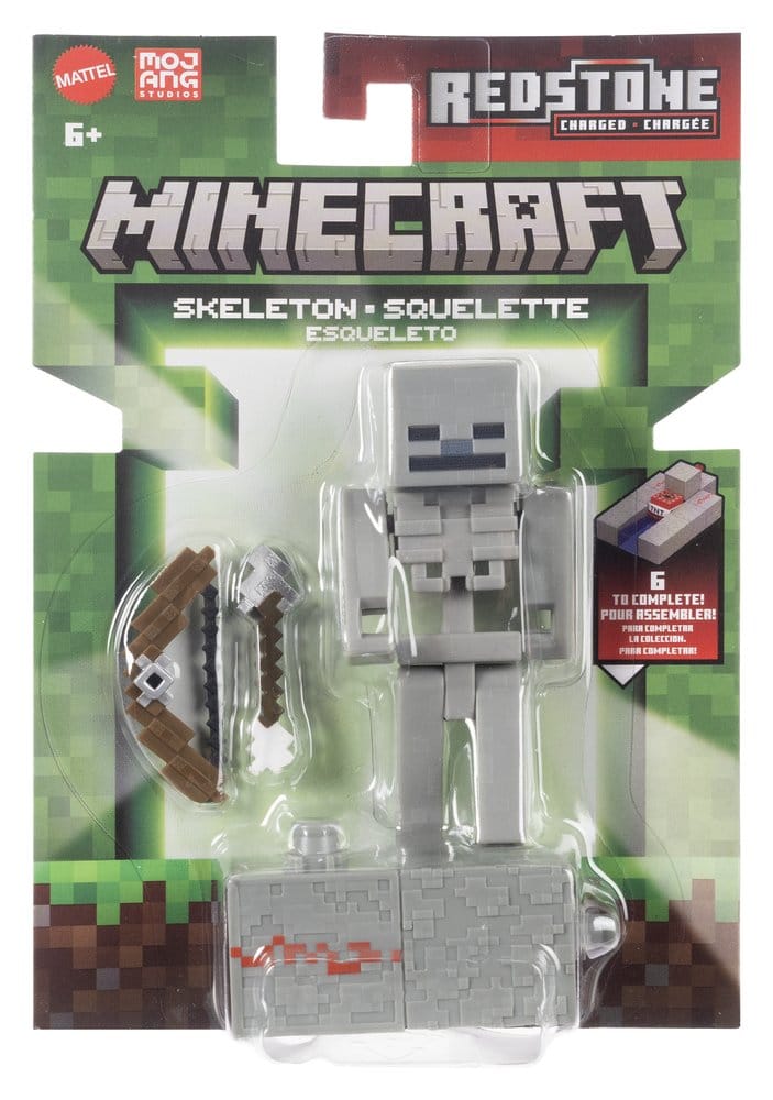 Minecraft Actiefiguur Skelet 8 cm