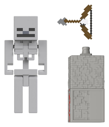 Minecraft Actiefiguur Skelet 8 cm