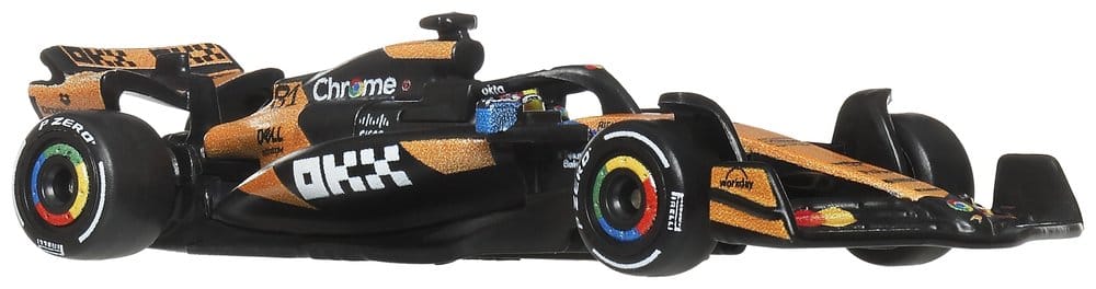 Formule 1 Hot Wheels Premium gegoten voertuig 1:64 Team McLaren: coureur 1