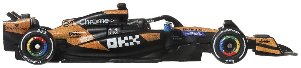Formule 1 Hot Wheels Premium gegoten voertuig 1:64 Team McLaren: coureur 1