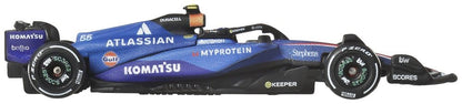 Formule 1 Hot Wheels Premium gegoten voertuig 1:64 Team Williams: coureur 1