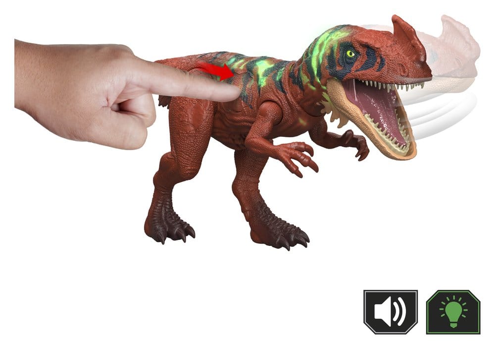 Jurassic World: Survival-actiefiguur Wild Roar Afrovenator