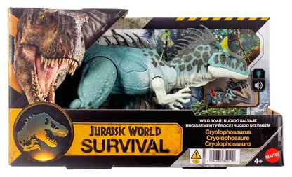 Jurassic World: Survival-actiefiguur Wild Roar Cryolophosaurus 37 cm