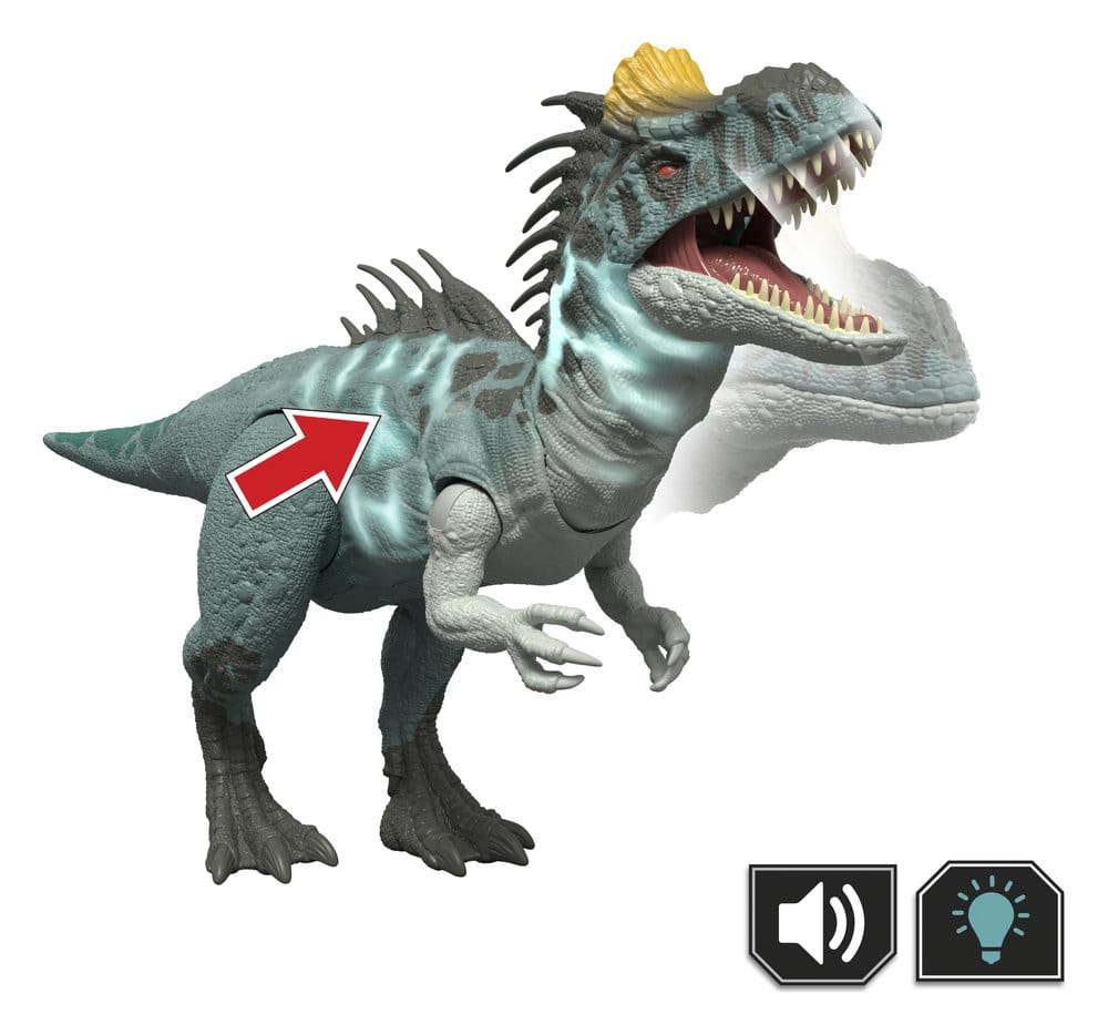 Jurassic World: Survival-actiefiguur Wild Roar Cryolophosaurus 37 cm