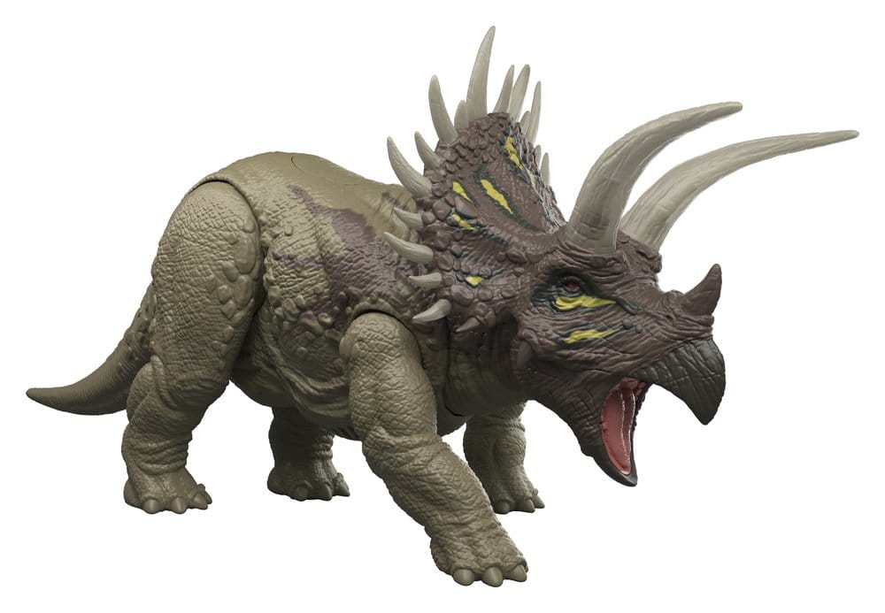 Jurassic World: Survival-actiefiguur Wild Roar Triceratops 31 cm