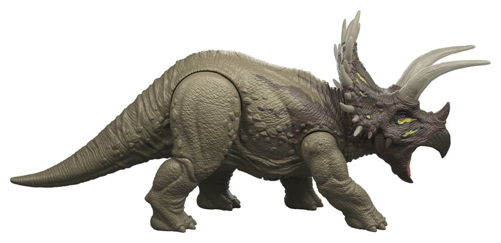 Jurassic World: Survival-actiefiguur Wild Roar Triceratops 31 cm