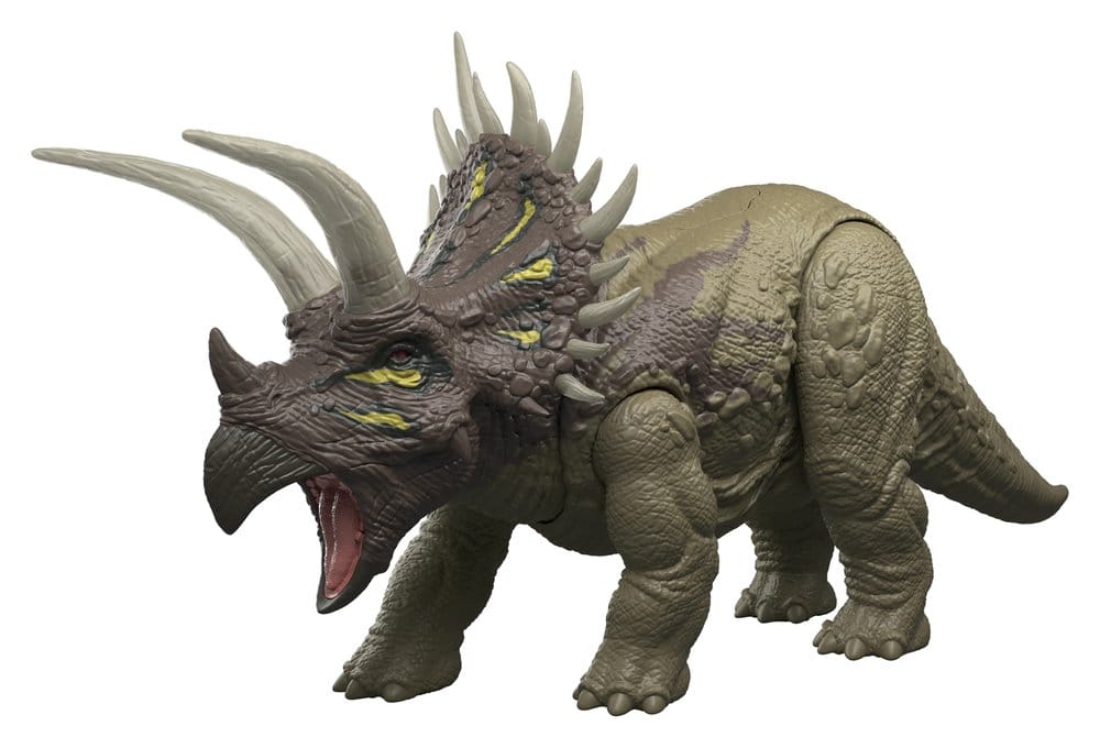 Jurassic World: Survival-actiefiguur Wild Roar Triceratops 31 cm