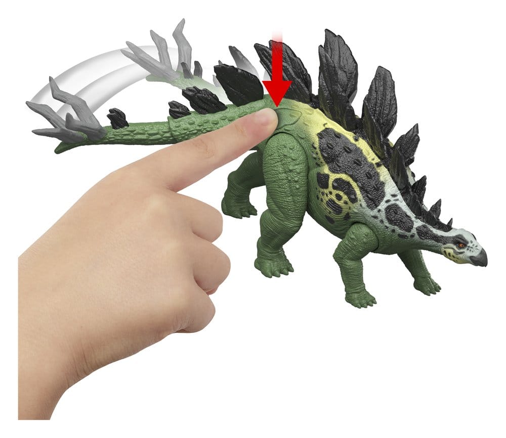 Jurassic World: Survival-actiefiguur Gigantische Thrashers Stegosaurus