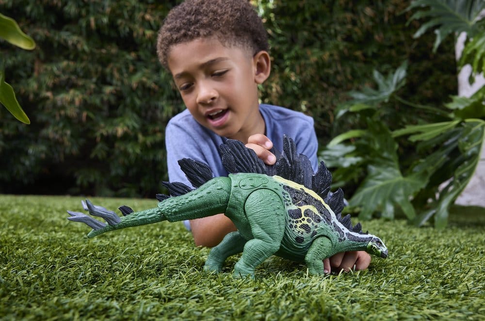 Jurassic World: Survival-actiefiguur Gigantische Thrashers Stegosaurus