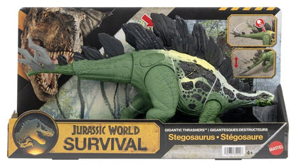 Jurassic World: Survival-actiefiguur Gigantische Thrashers Stegosaurus