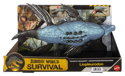 Jurassic World: Survival-actiefiguur Gigantische Thrashers Liopleurodon 30 cm