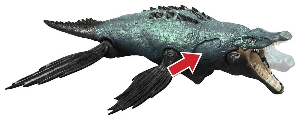 Jurassic World: Survival-actiefiguur Gigantische Thrashers Liopleurodon 30 cm