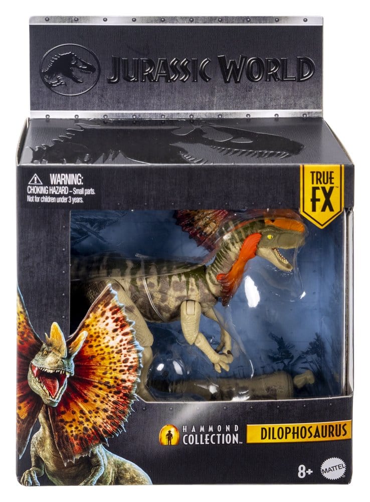 Jurassic World Rebirth Hammond Collection-actiefiguur Dilophosaurus