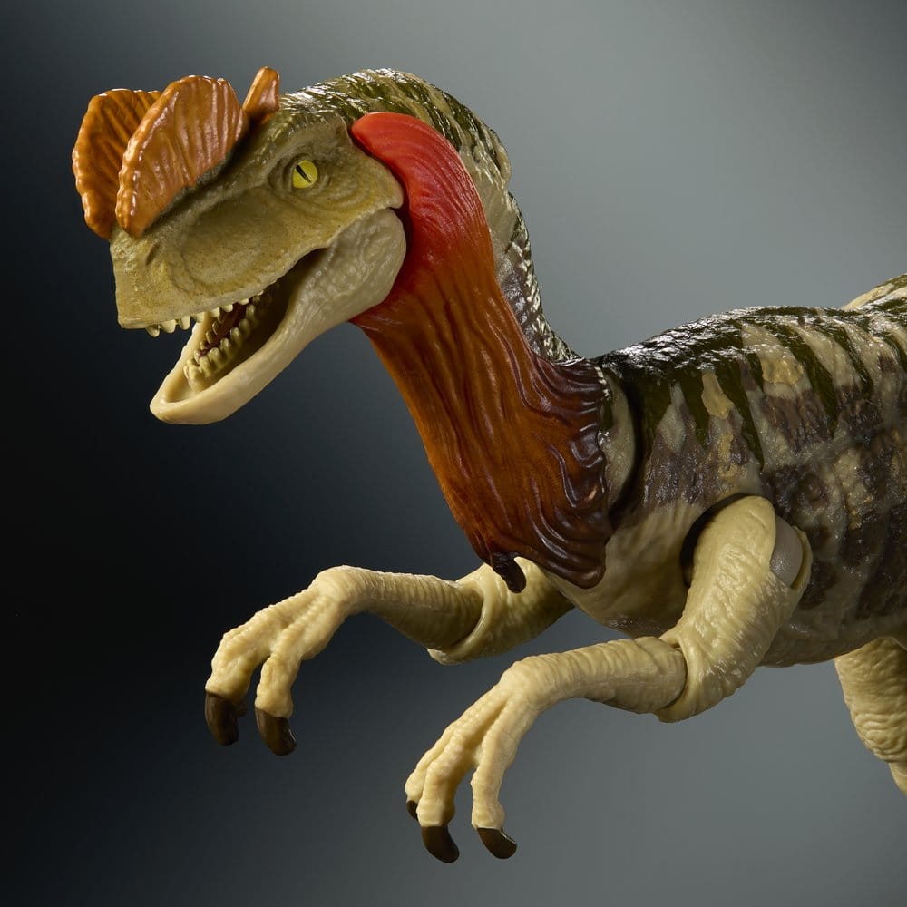 Jurassic World Rebirth Hammond Collection-actiefiguur Dilophosaurus