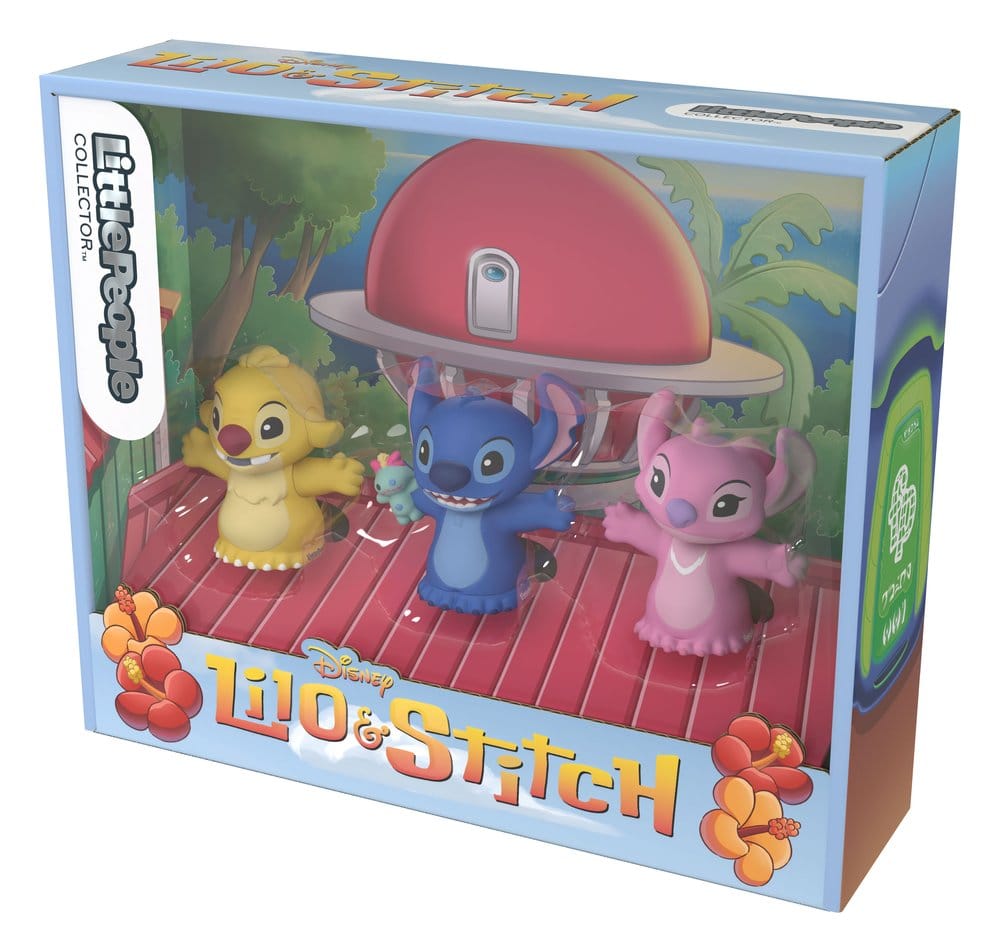 Lilo & Stitch Little People Collector Minifiguren 3-Pack Stitch & The Cousins 7 cm