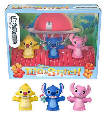 Lilo & Stitch Little People Collector Minifiguren 3-Pack Stitch & The Cousins 7 cm