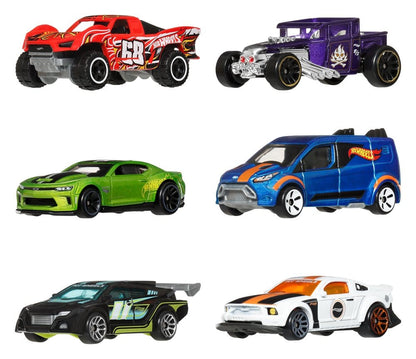 Hot Wheels Silver Series gegoten voertuig 6-pack 1/64 Legends
