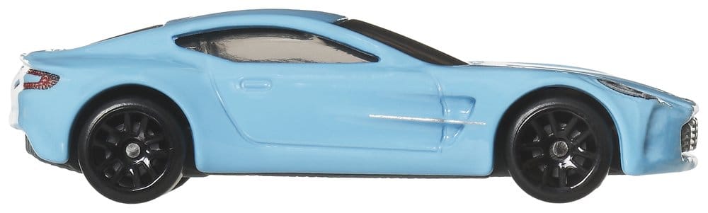 Hot Wheels Silver Series gegoten voertuig, 6-pack, 1/64 Euro-stijl