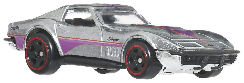 Hot Wheels Silver Series gegoten voertuig 6-pack 1/64 ZAMAC