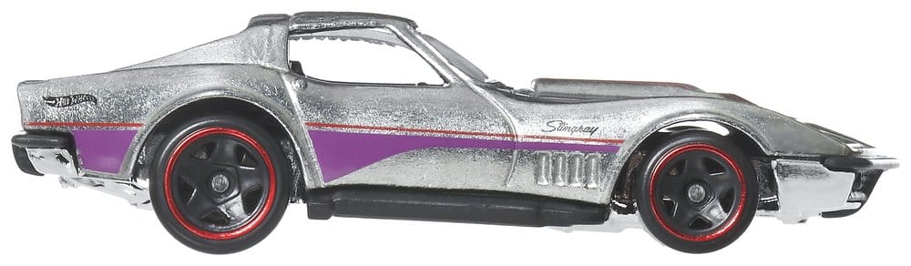 Hot Wheels Silver Series gegoten voertuig 6-pack 1/64 ZAMAC