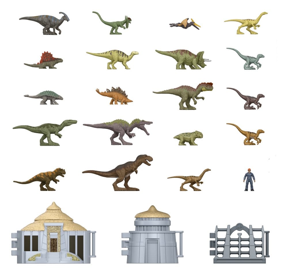 Jurassic Park Minis adventskalender eilandbezoeker