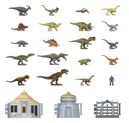 Jurassic Park Minis adventskalender eilandbezoeker