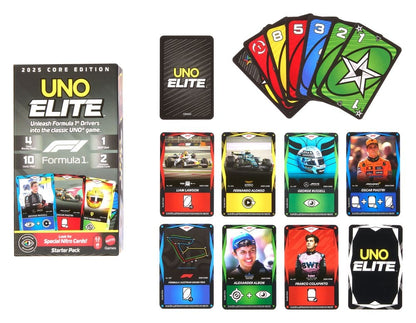 Formule 1 UNO Kaartspel Elite F1 Starterset