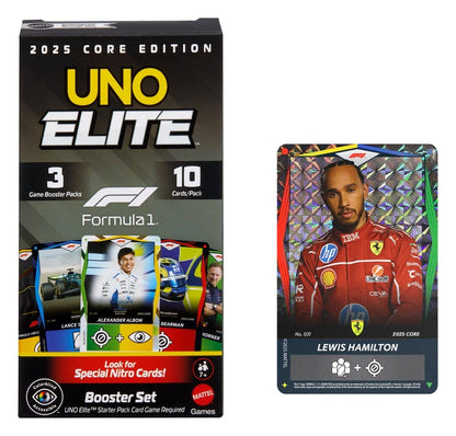 Formule 1 UNO-kaartspel Elite F1 boosterset