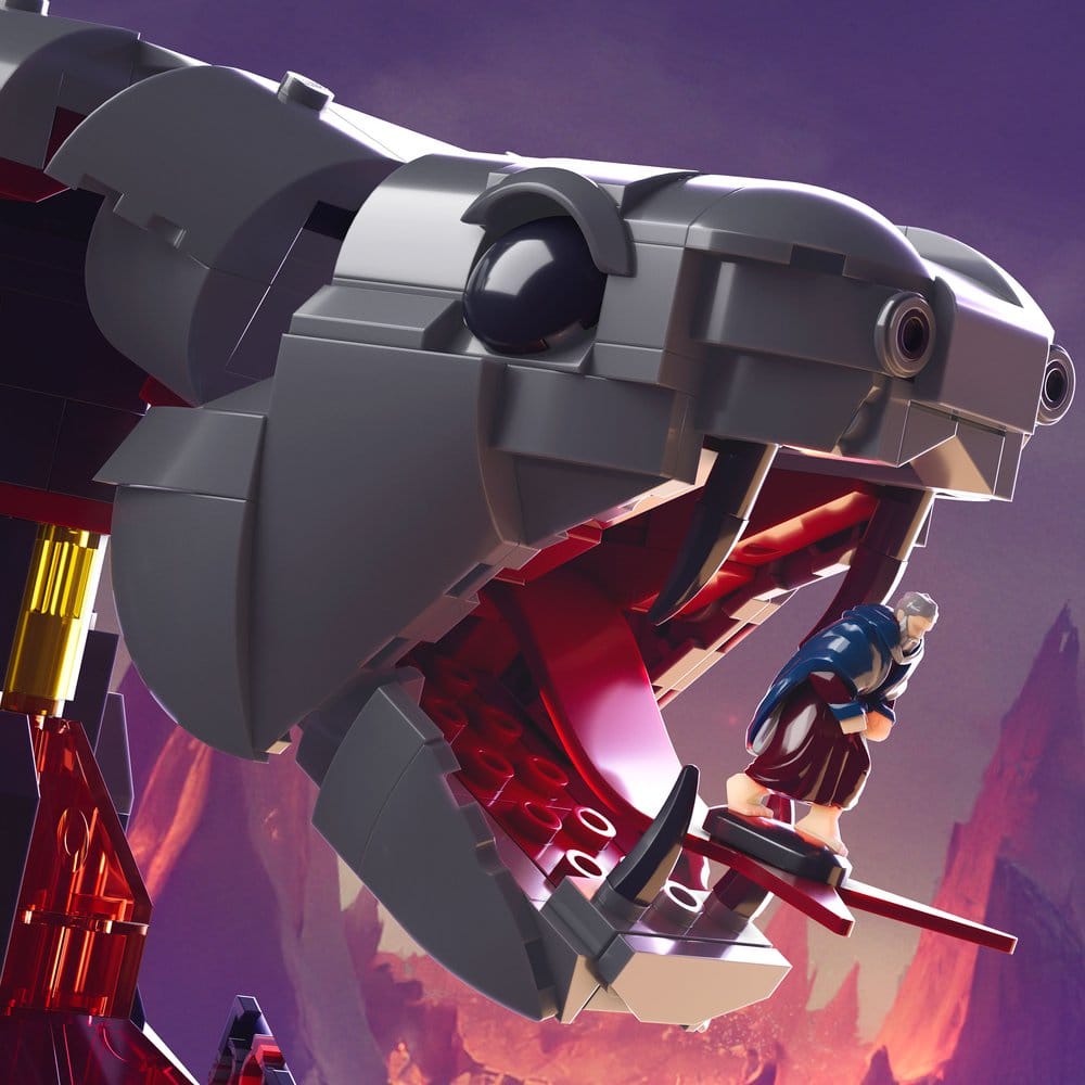Masters of the Universe Mattel Brick Shop-bouwset Snake Mountain