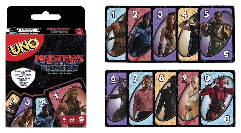 Masters of the Universe 2026 Movie UNO-kaartspel