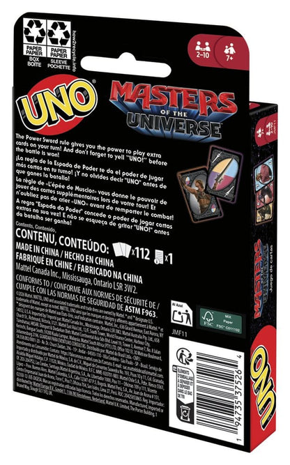 Masters of the Universe 2026 Movie UNO-kaartspel