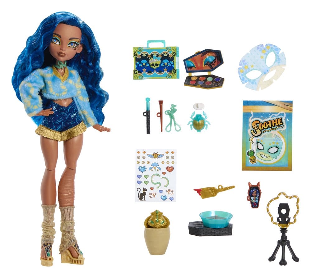 Monster High-pop met zelfangstgeheimen Frankie Stein