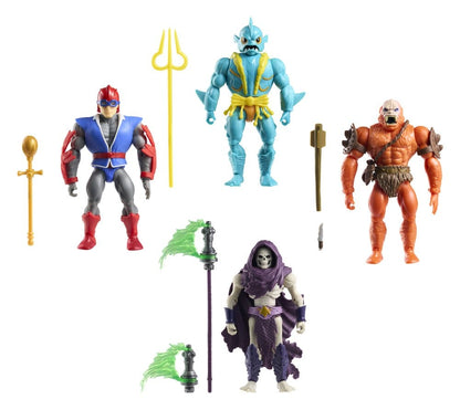 Masters of the Universe Origins-actiefiguren, 4-pack Strijd om Subternia, 14 cm