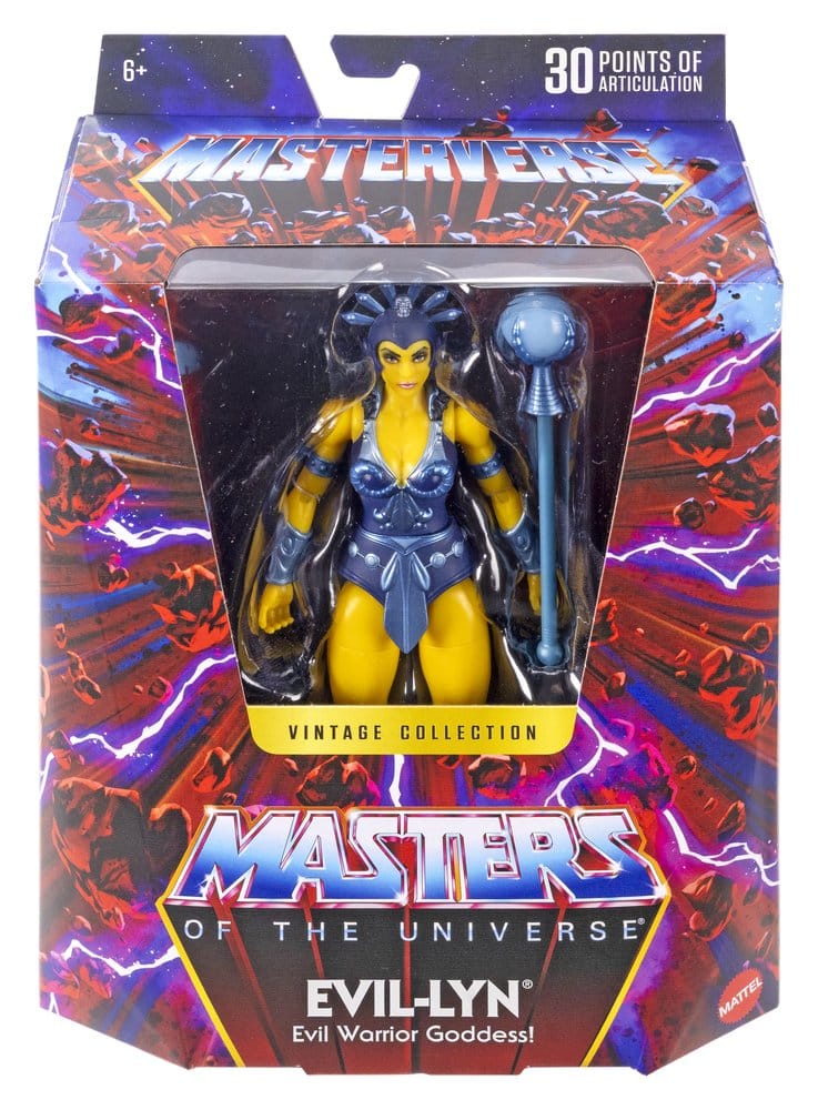 Masters of the Universe Masterverse actiefiguur Vintage collectie: Evil-Lyn 18 cm