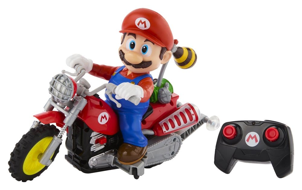 Het Super Mario Galaxy Movie Hot Wheels RC-voertuig Mario Wheelie Motocross
