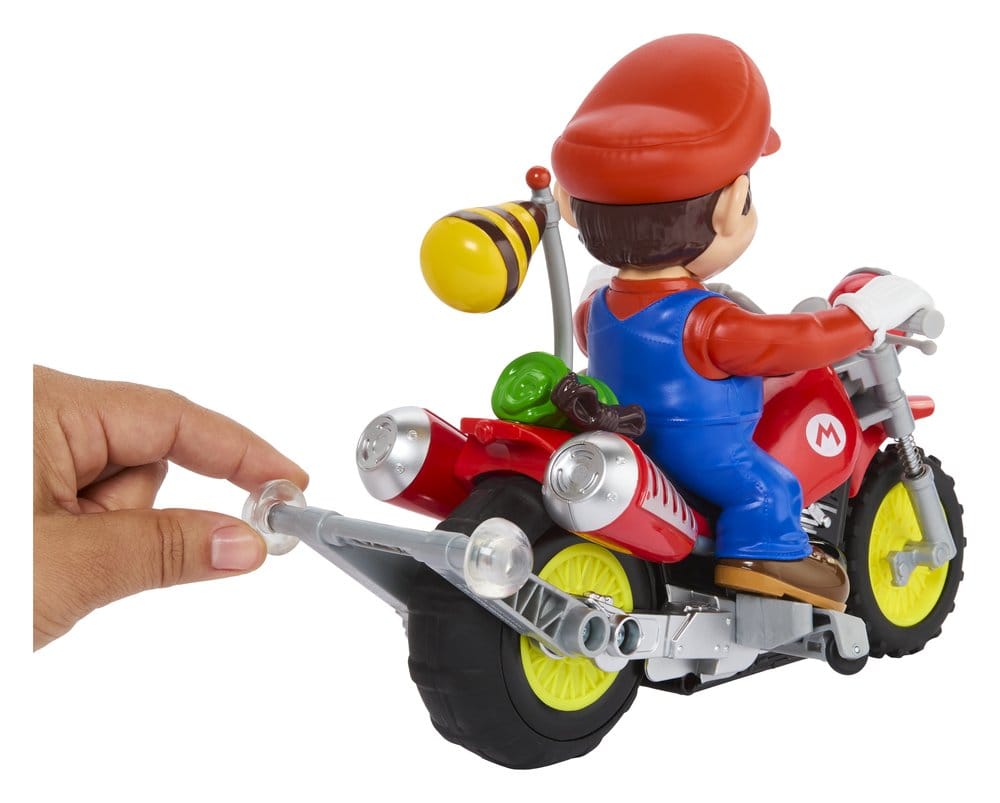 Het Super Mario Galaxy Movie Hot Wheels RC-voertuig Mario Wheelie Motocross