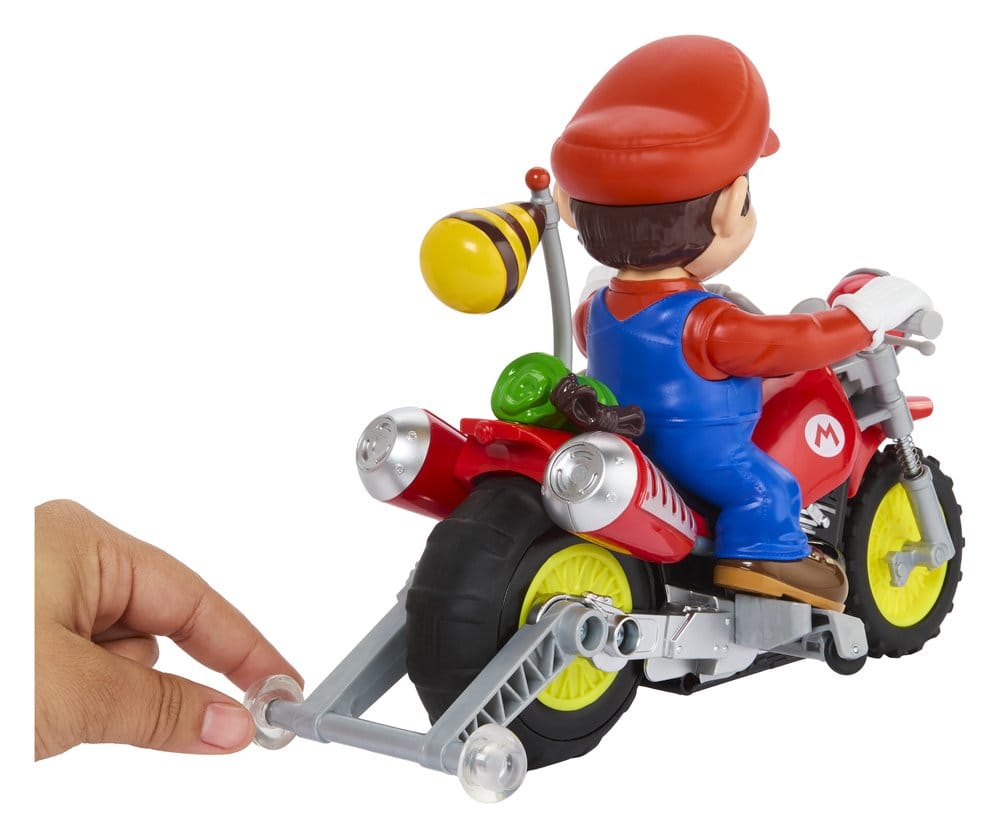 Het Super Mario Galaxy Movie Hot Wheels RC-voertuig Mario Wheelie Motocross