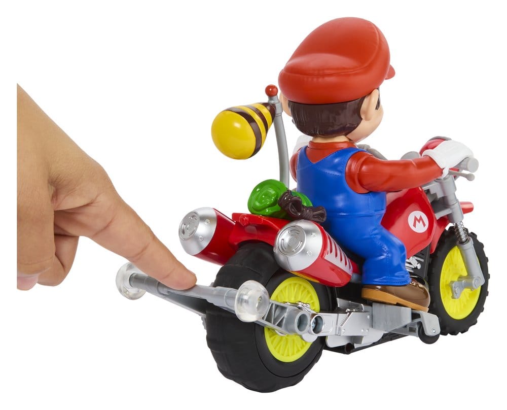 Het Super Mario Galaxy Movie Hot Wheels RC-voertuig Mario Wheelie Motocross